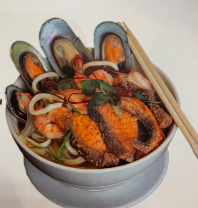 Seafood Noodle Soup.
